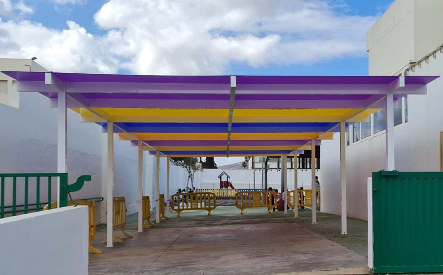 pérgola metacrilato
