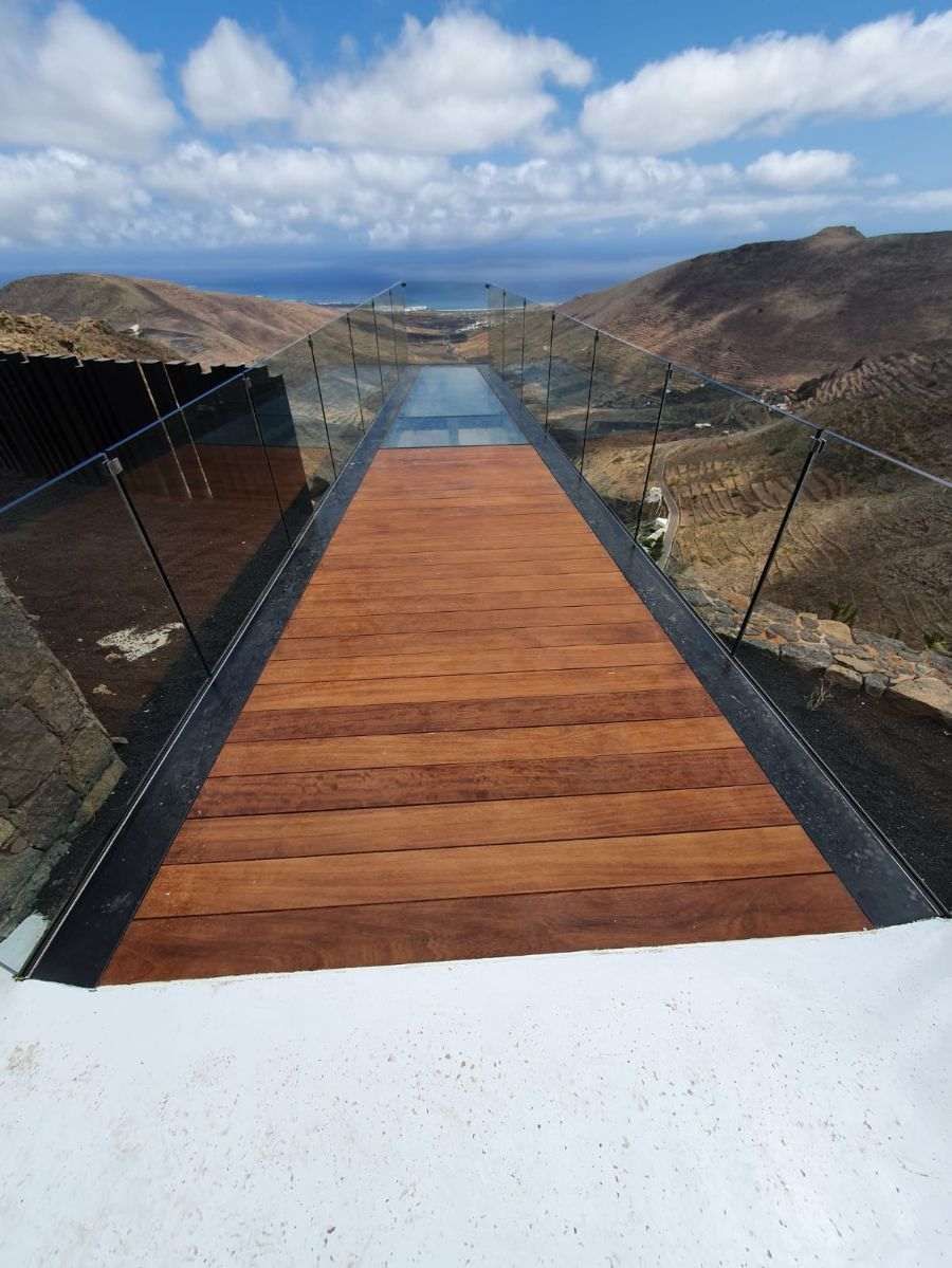 superficie en madera